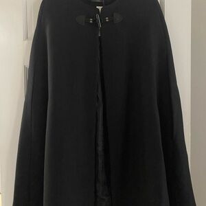 Zara Black Cape Jacket